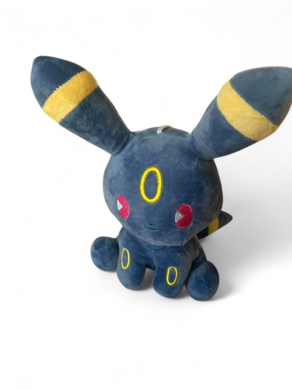 Anime Umbreon 8" Sitting Plush Toy With Window Suction Cup Car Hanger
